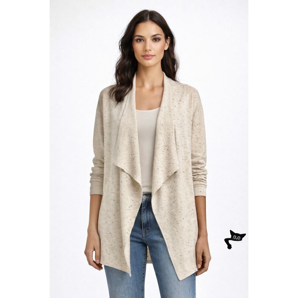 Eileen Fisher Speckled Cardigan Sweater 2X
